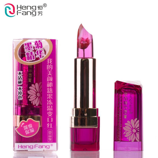 Color-Changing Lip Balm for Moisturized Pink Tint