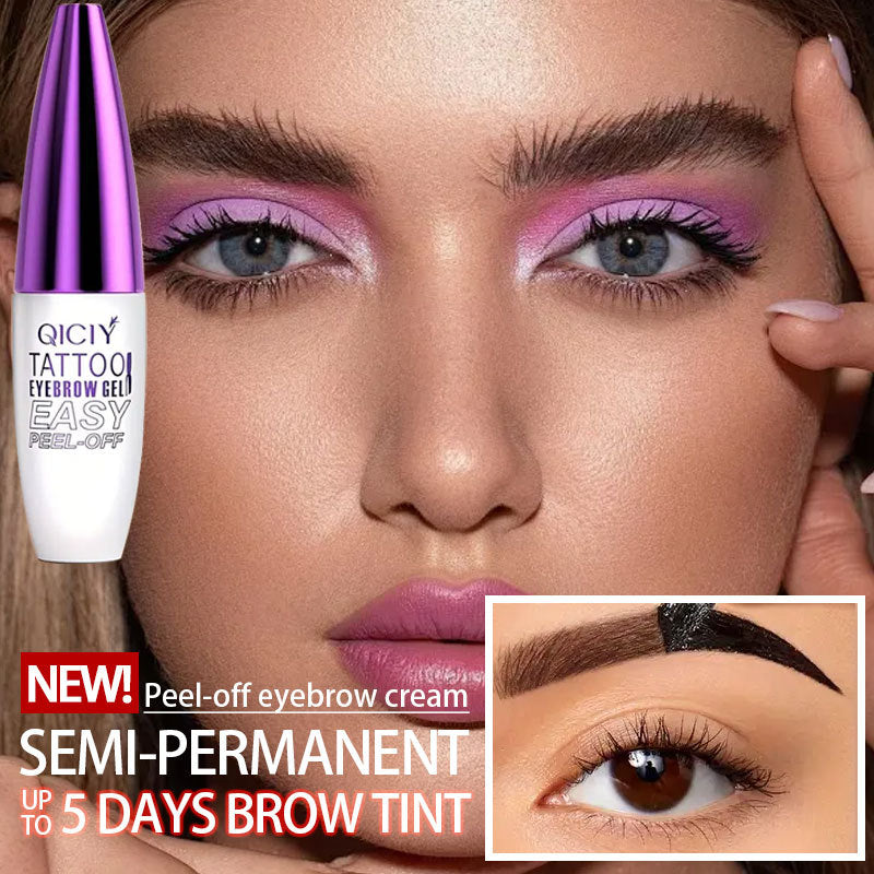 Peel-Off Eyebrow Tint for Waterproof, Defined Brows