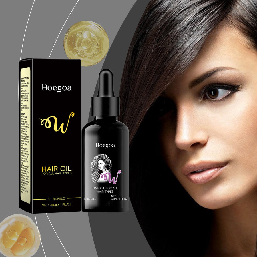 Hair Care Oil for Dry, Frizzy Hair & Scalp Moisture