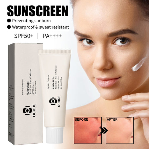 Rice Probiotic SPF50+ Face Sunscreen, Daily UV Cream
