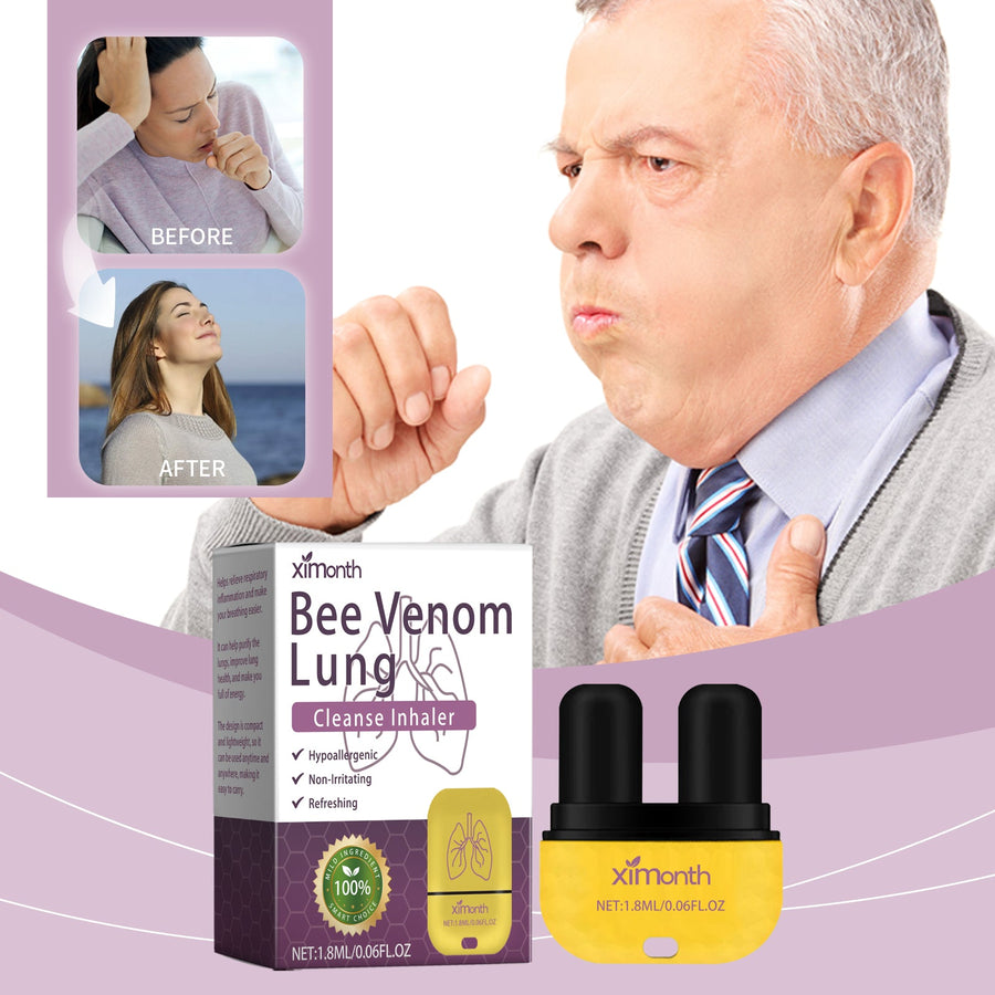 Bee Venom Lung Cleanse Inhaler – Portable Lung Cleanse
