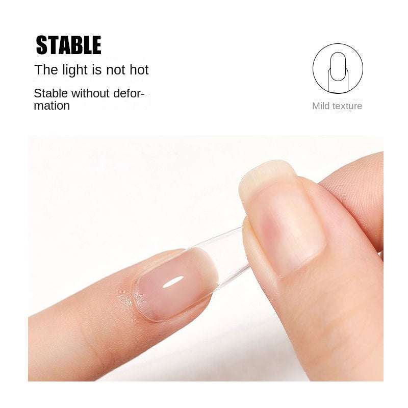Solid Nail Gel Adhesive — 60% Stronger Hold, Zero Damage