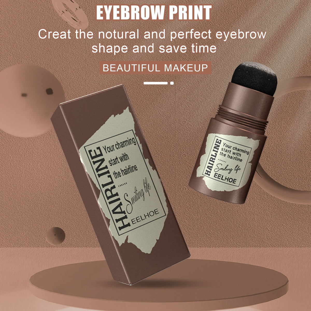 Eyebrow Stamp Kit for Fast, Natural-Looking Brow Shape