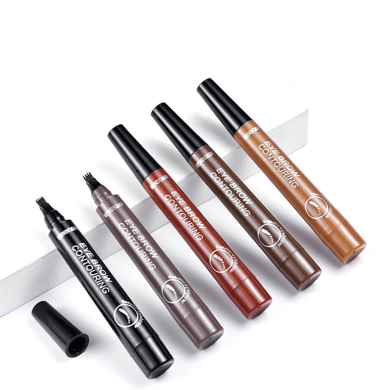Fork Tip Liquid Eyebrow Pencil for Natural Brows