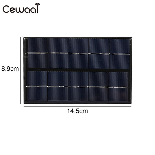 5V Solar Panel Charger — Portable USB Power from the Sun
