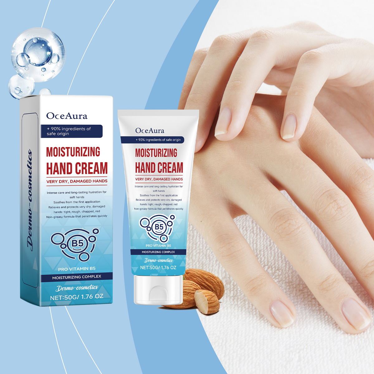 Hand Cream for Very Dry, Cracked & Damaged Skin
