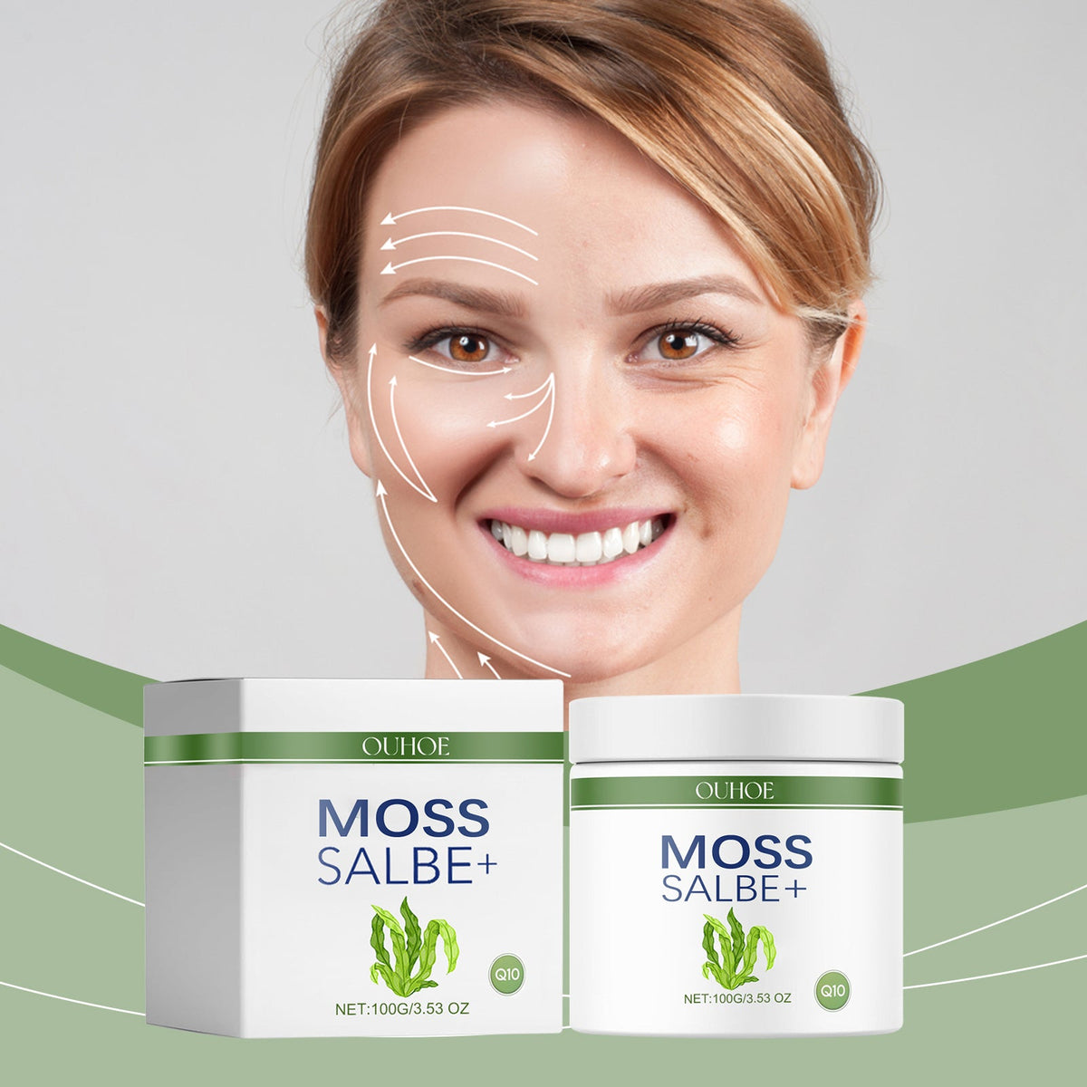 Q10 Anti-Wrinkle Cream With Aloe Vera For Fine Lines