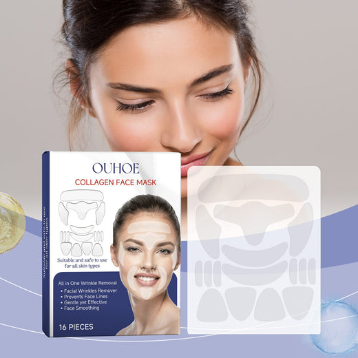 Collagen Face Mask Set for Wrinkles & Sagging Skin