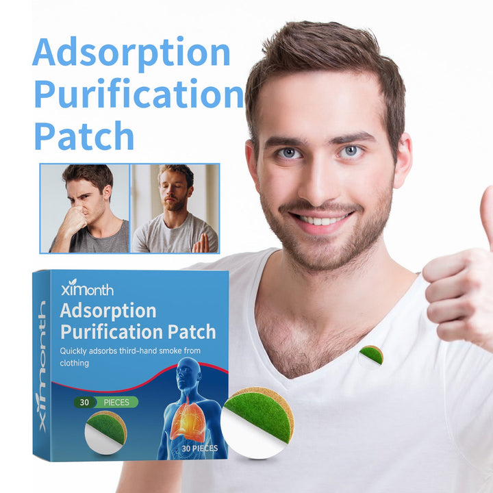 Adsorption Purification Patch — Relief from Secondhand