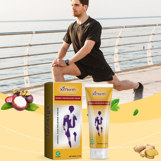 Warming Herbal Joint Pain Relief Cream — Deep Penetrating