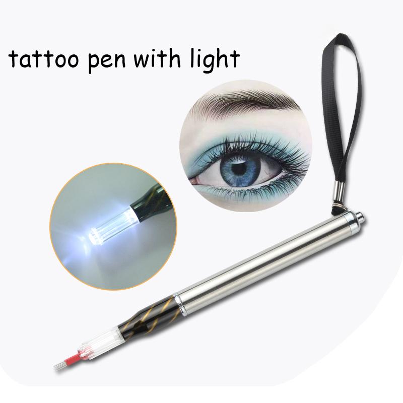 Microblading Pen With LED Light for Precise Strokes