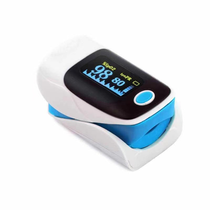 Fingertip Pulse Oximeter — SpO₂ & Heart Rate Monitor for Home