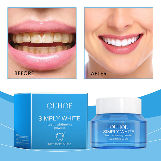 Teeth Whitening Powder — Sensitive‑Safe Brightening