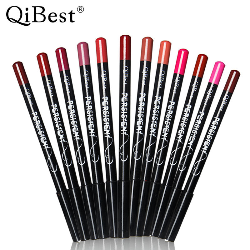 Lip Liner Pencil Set for Stay-All-Day Color Definition
