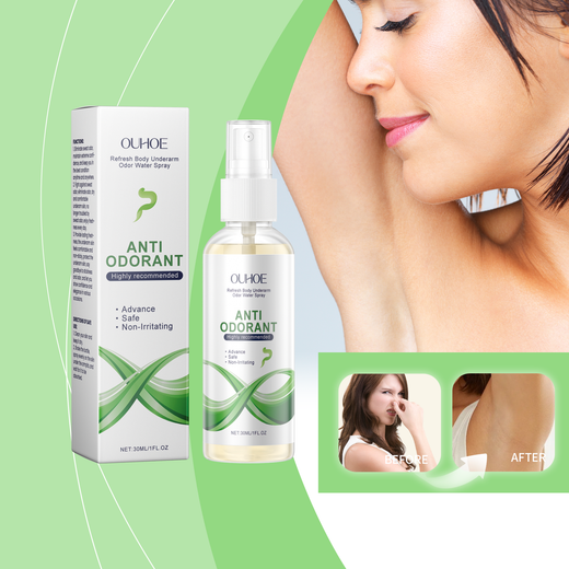 Underarm Odor Spray - Gentle All-Day Freshness Formula