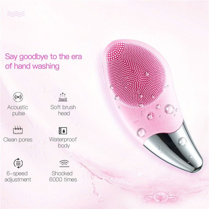 Sonic Facial Cleansing Brush — Deep Pore Cleaning