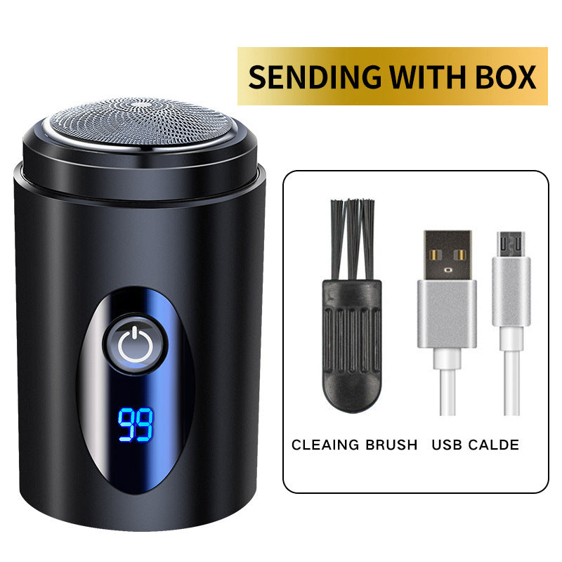 USB Rechargeable Bald Head Shaver – Portable Washable Mini