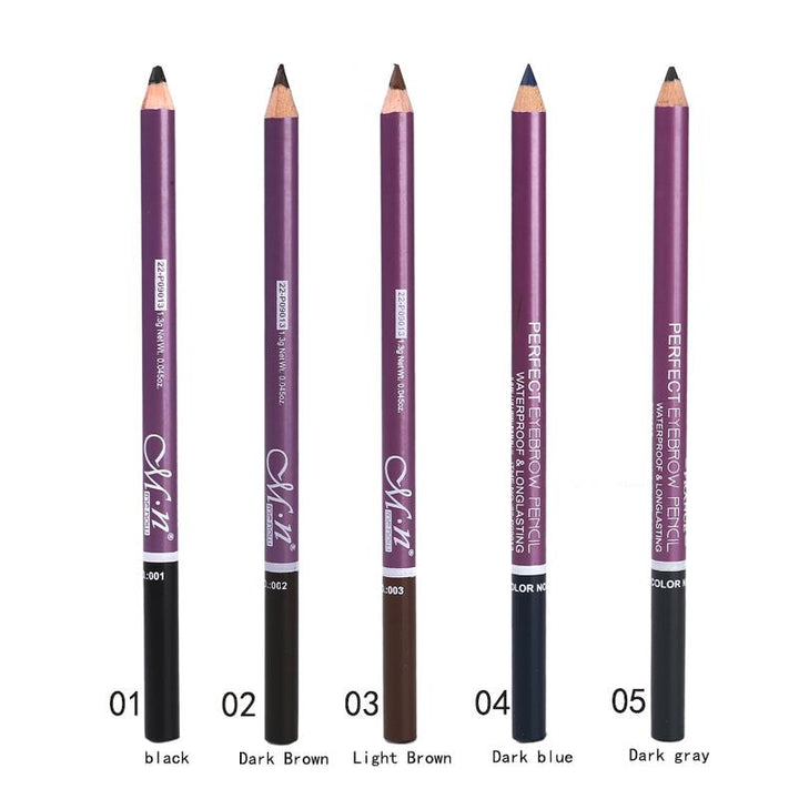 Waterproof Eyebrow Pencil With Built-In Brow Comb Duo