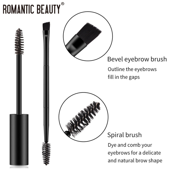 Two-Headed Brow Brush for Long-Lasting Waterproof Definition