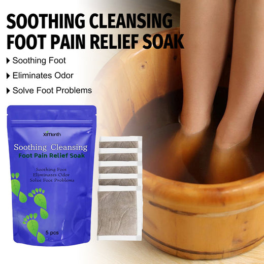 Herbal Foot Soak Sachets for Pain, Odor & Nail Relief