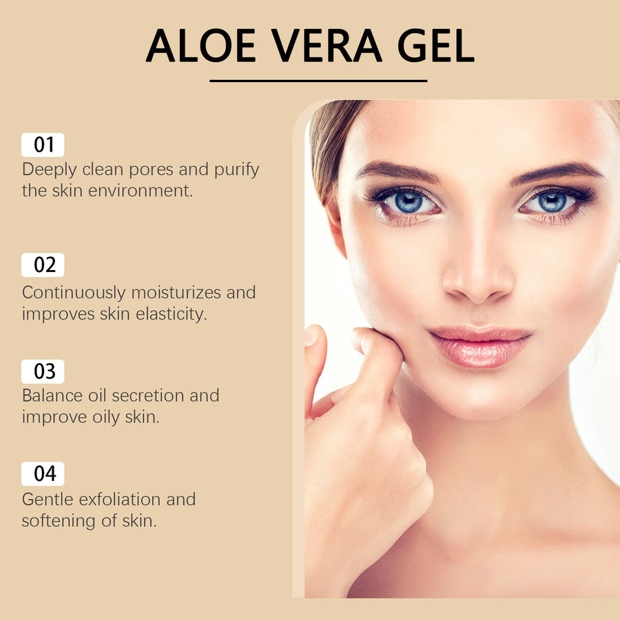 Cucumber Aloe Vera Facial Gel — Cleanse, Hydrate & Balance
