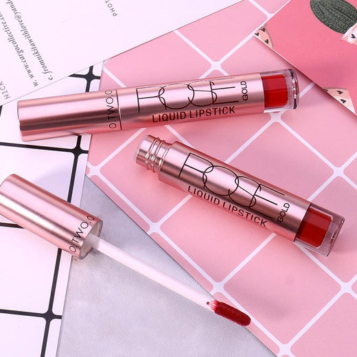 12-Shade Liquid Lipstick for Bold, Colorful Lip Looks