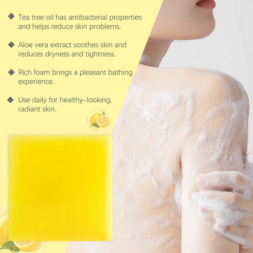 OceAura Vitamin C Soap for Brightening Without Dryness
