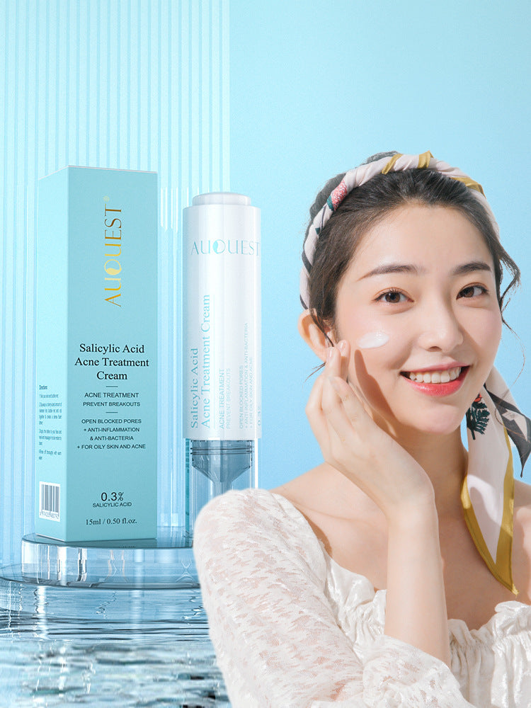Salicylic Acid Acne Treatment Cream for Oily Skin Care