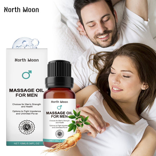 Massage Oil for Men — Natural Herbal Support for Sexual