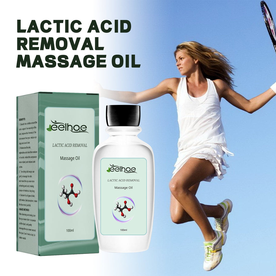 Lactic Acid Removal Massage Oil – Post-Workout Muscle Recovery