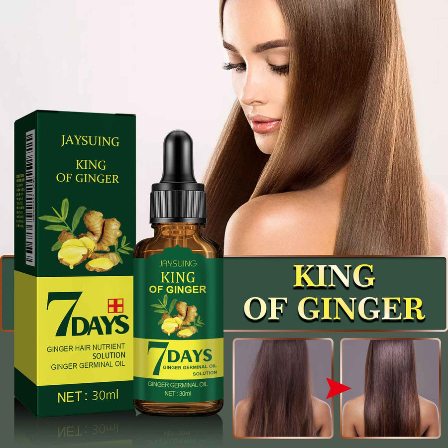 Ginger Hair Oil for Nourished, Softer-Looking Hair