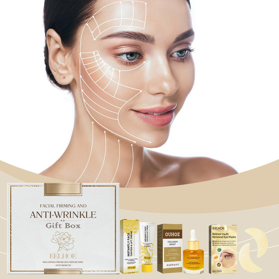 Facial Skincare Gift Set for Firmer, Brighter Skin