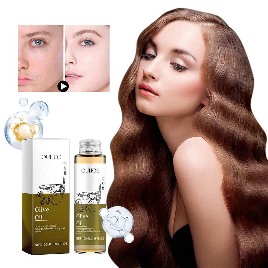 Olive Oil Massage Oil for Smoother-Looking Skin & Hair