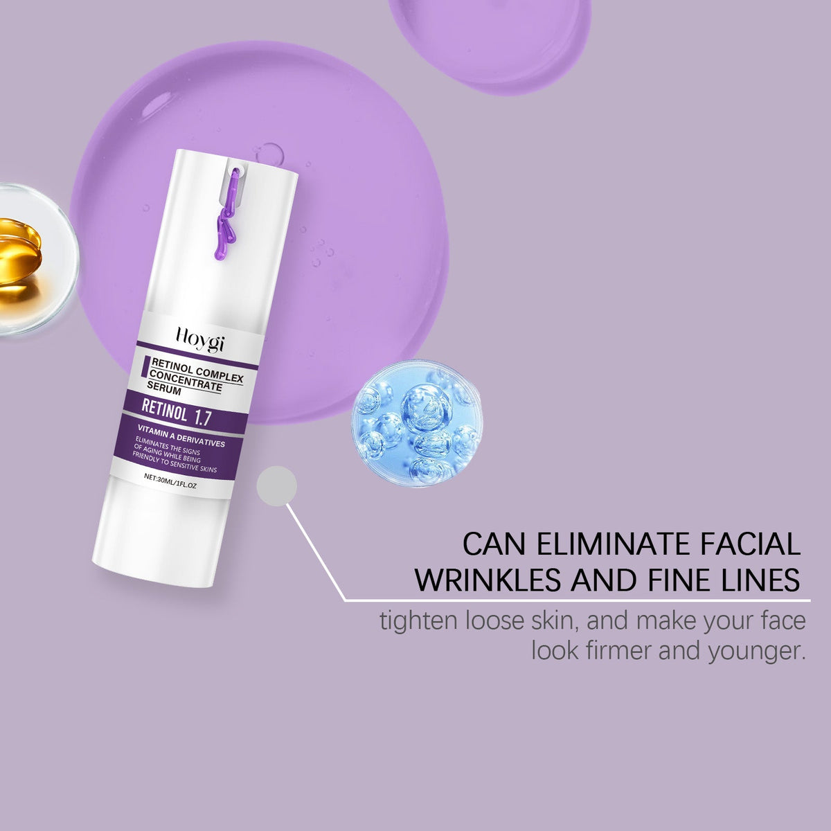 Retinol Facial Serum for Firmer, Smoother-Looking Skin