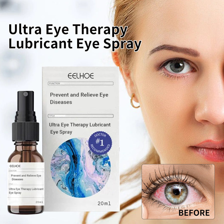 Eye Lubricant Spray — Immediate Relief from Dryness & Redness