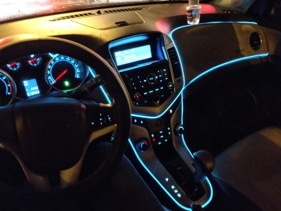 Car Interior LED Neon Strip — Customizable Glow for Dash