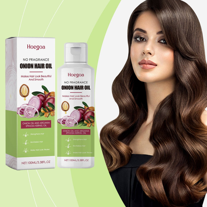 Onion Hair Oil for Nourished, Smoother-Looking Hair