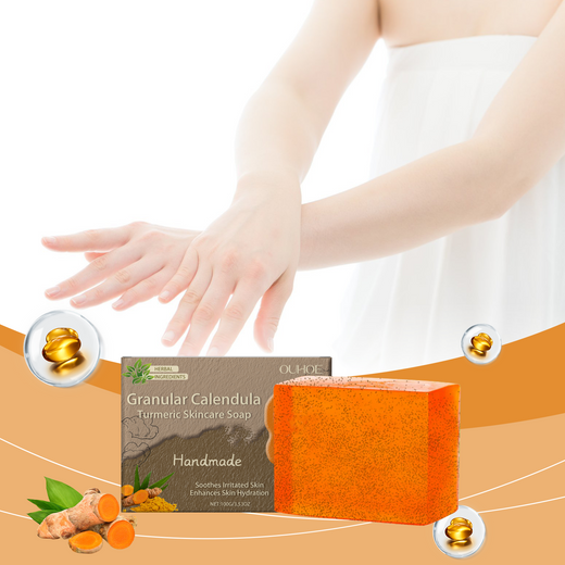 Calendula Turmeric Soap - Gentle Cleanse for Irritated Skin