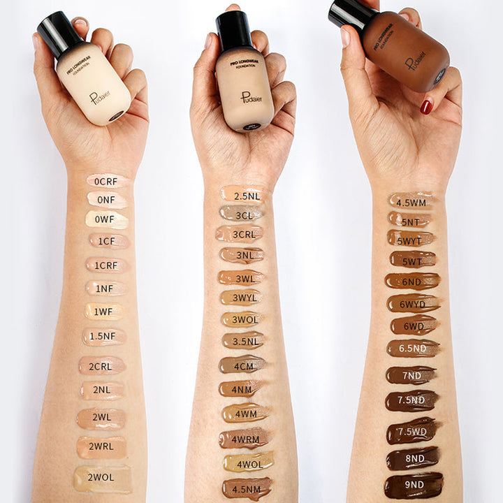 Liquid Foundation for Longwear, Even-Looking Coverage
