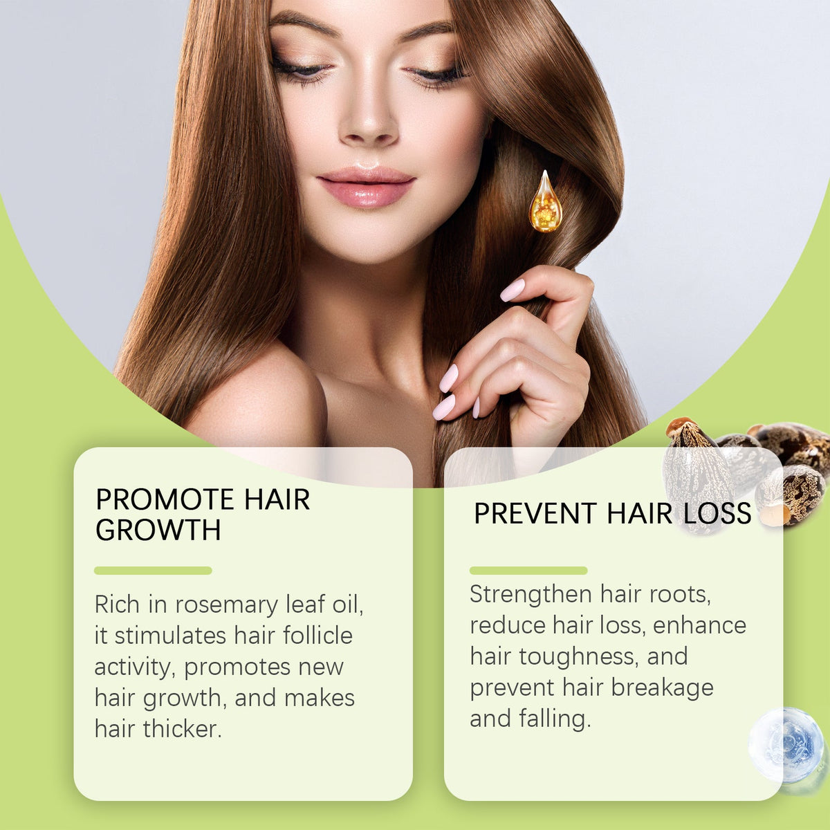 Herbal Hair Oil for Scalp Hydration and Hair Growth