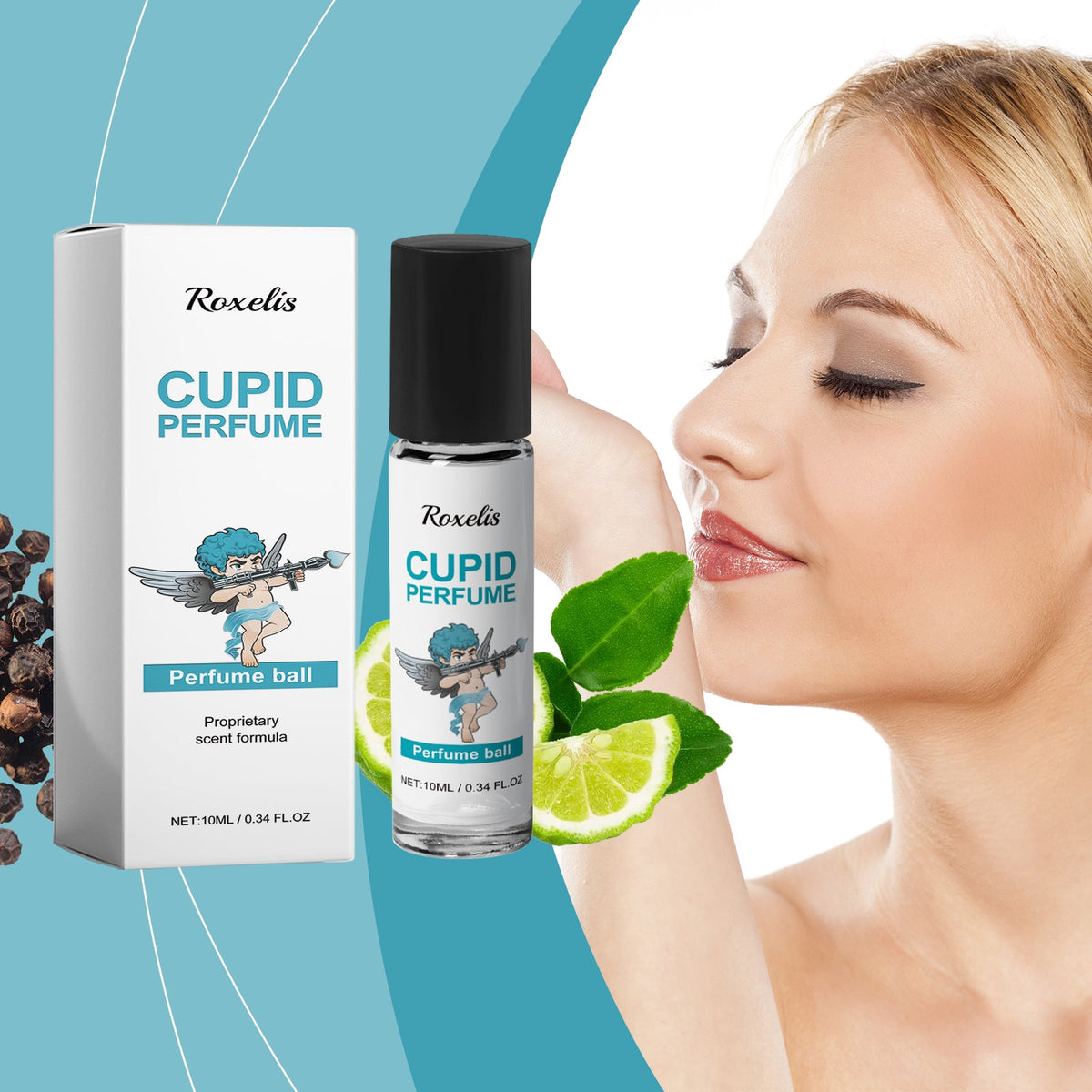 Roll-On Perfume Fresh Fragrance for Easy Touch-Ups