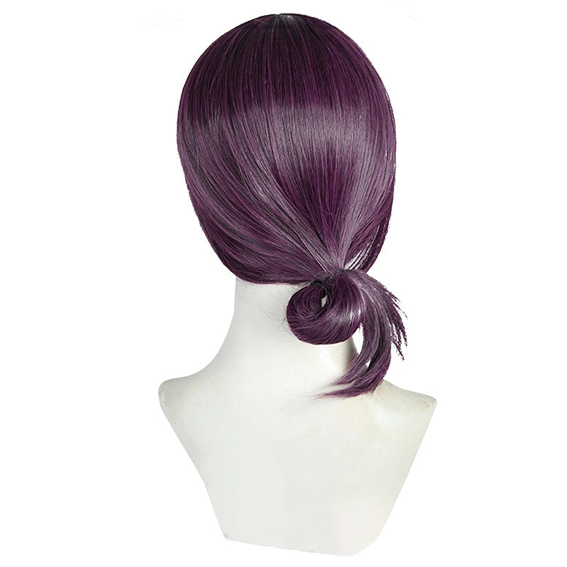 Bomb Demon Cosplay Wig – Purple Braided Anime Hair