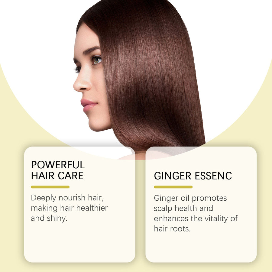 Ginger Hair Conditioner for Smoother, Fuller-Looking Hair