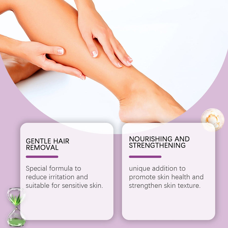 Body Hair Removal Mousse for Gentle Smooth Underarms