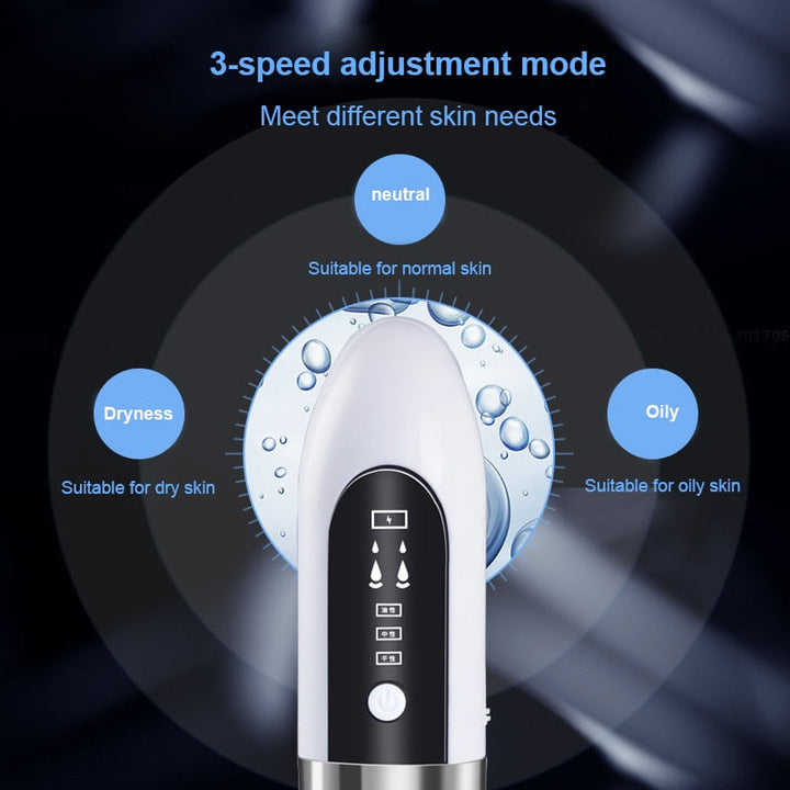 Pore Vacuum Blackhead Remover — Gentle Cyclic Moist Suction