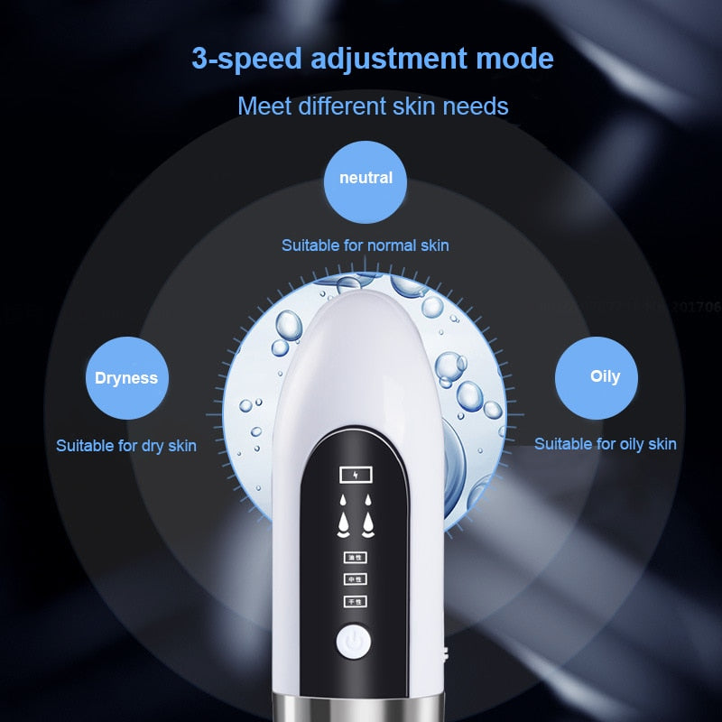 Pore Vacuum Blackhead Remover — Gentle Cyclic Moist Suction