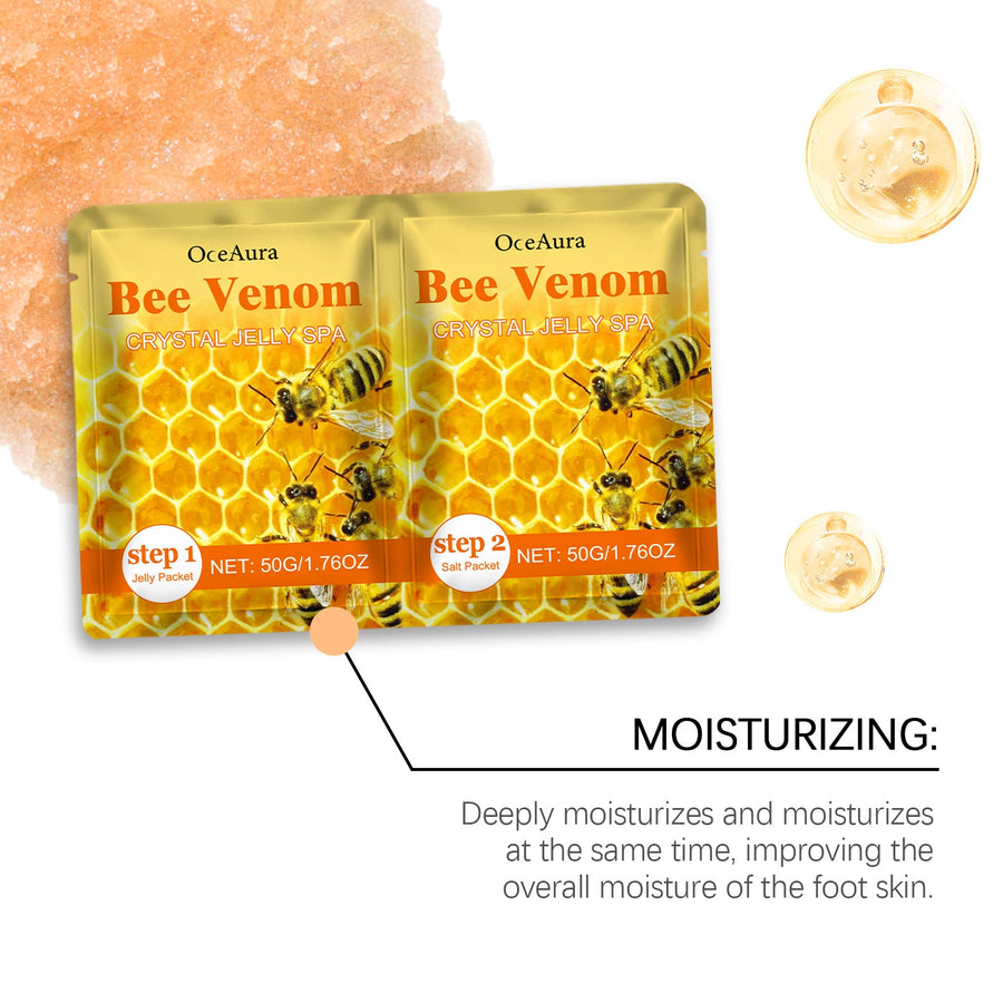 Crystal Jelly Foot Spa — Exfoliate & Soften Rough Feet