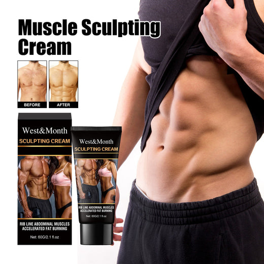 Muscle Sculpting Cream for Defined Abs & Waistline