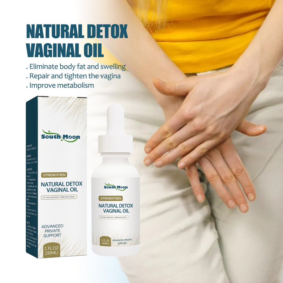 Natural Vaginal Oil — pH-Balancing Detox & Odor Control
