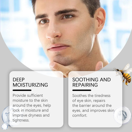 Men's Firming Eye Cream for Hydrated, Tired-Looking Eyes